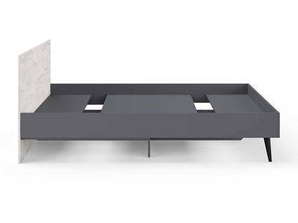 Кровать Сонум Ines Ясмунд + серый 80х190