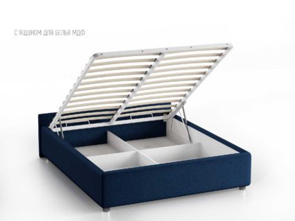 Кровать Nuvola Alba Velutto 26 (с подъемным механизмом)