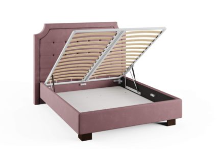 Кровать Сонум Elysium Глазго Серый (с подъемным механизмом) 140х190