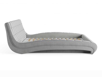 Кровать Сонум Milano Экокожа Белая (с подъемным механизмом) 120х200