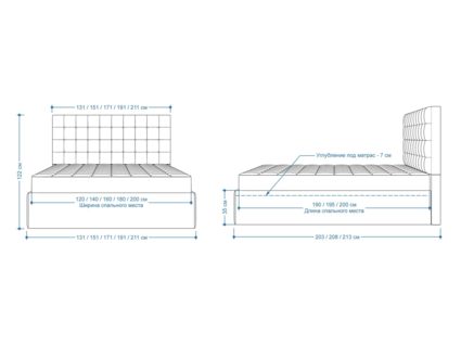 Кровать Lonax Аврора велюр Dolly-3 (с подъемным механизмом) 180х200