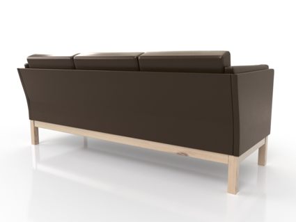 Диван Арско Айверс Б трехместный коричневый Длина 193 см