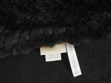 Покрывало Софи де Марко Теодор (черное) 160х220