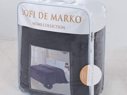 Плед Софи де Марко Стелла (стоун) 160х220