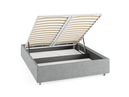 Кровать Сонум Scandinavia Кашемир Светло-серый (с подъемным механизмом) 120х190