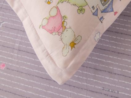 Комплект постельного белья Софи де Марко Зайчата (розовый) 1,5-спальный