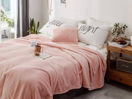 Плед Софи де Марко Вива (пудра) 160х220