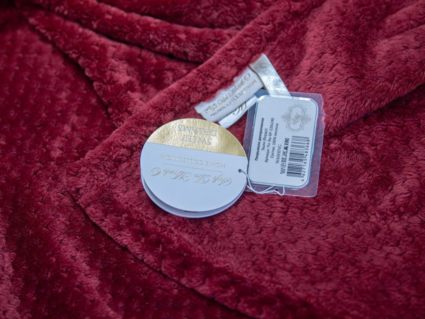 Плед Софи де Марко Эшли (бордо) 160х220