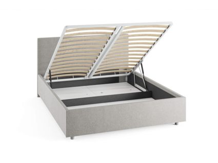 Кровать Сонум Prato Кашемир Синий (с подъемным механизмом)