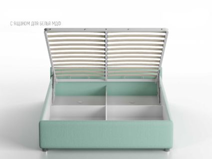 Кровать Nuvola Alba Velutto 14 (с подъемным механизмом) 160х190