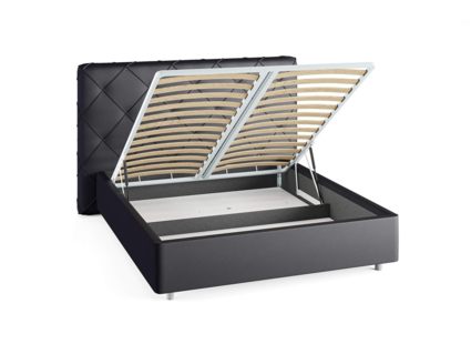 Кровать Сонум Manhattan Кашемир Светло-серый (с подъемным механизмом) 200х190