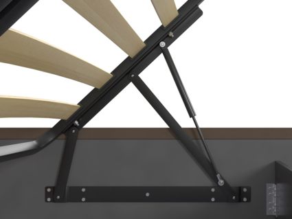 Кровать Lonax Венеция велюр Dolly-2 (с подъемным механизмом) 120х195