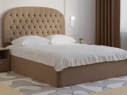 Кровать Lonax Венеция велюр Dolly-8 (с основанием) 160х190