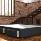 Кровать Mr.Mattress Site Box велюр Grey 140х190