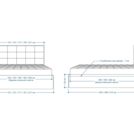 Кровать Lonax Адель велюр Dolly-2 (с подъемным механизмом) 160х190