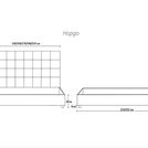 Кровать Димакс Нордо Нуар с подъемным механизмом 140х200